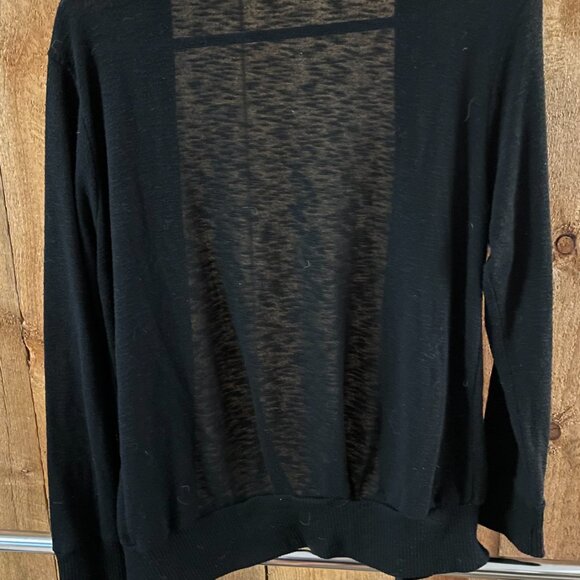 Women's Forever 21 Black Cardigan (L) - Picture 3 of 4